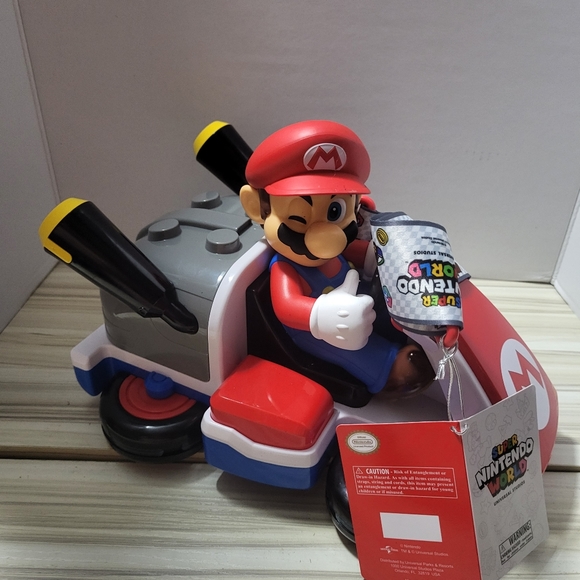 Super Nintendo World Universal Studios lightup Mario Kart popcorn bucket new - Picture 1 of 8